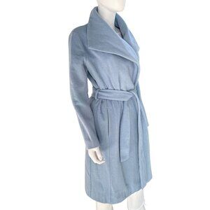 Flo Atelier Wool Blend Belted Coat Size L